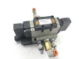SMC NVFS4300-5FZ SOLENOID VALVE - USED