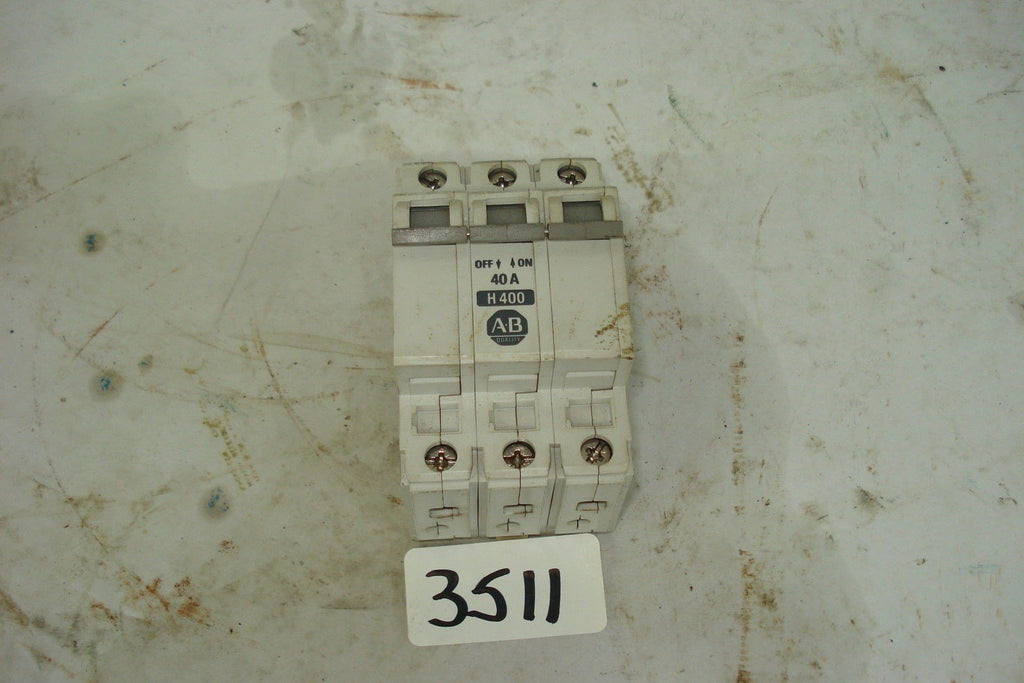1492-Cb3, 1492 Cb3 Allen Bradley Circut Breakers 40 Amps