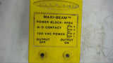 BANNER RPBA RSBFV MAXI-BEAM POWER BLOCK 120 VAC