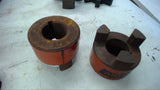 LOT OF 2 -- LOVEJOY L-100 JAW COUPLING 1.250" BORE