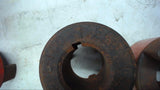 LOT OF 2 -- LOVEJOY L-100 JAW COUPLING 1.250" BORE