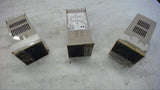 LOT OF 3---OMRON E5CX-QHTC TEMPERATURE CONTROLLER