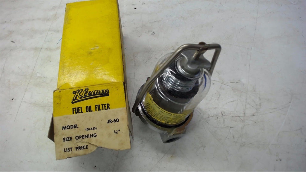 KLEMM JR-60 FUEL OIL FILTER 1/4"