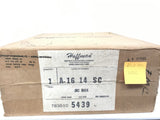 HOFFMAN A-16 14 SC JIC BOX SCREW COVER LESS PANEL GRAY HAMMERTONE