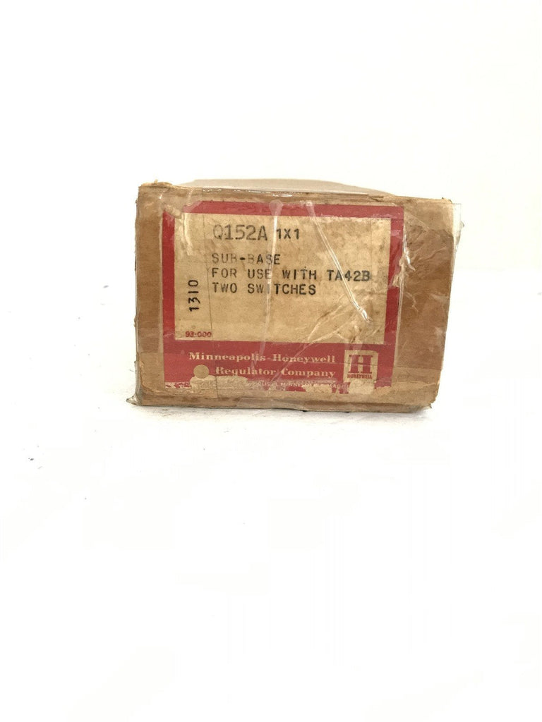 HONEYWELL Q152A 1X1 SUB-BASE USE WITH TA42B TWO SWITCHES HEAT/COOL BASE