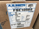 AO SMITH FSE1056S 1/2HP 1075 RPM 208-230V CONDENSER MTR