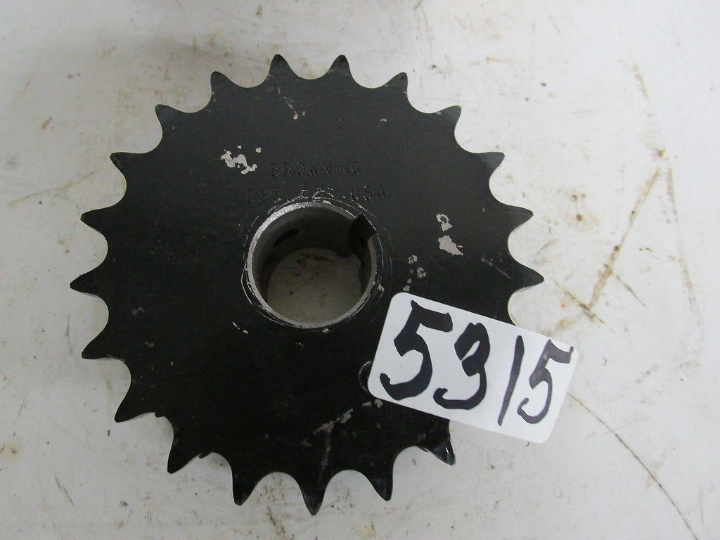 Browning Double Sprocket Ds50A21 -  1 1/8" Bore - 1/4 X 1/8 Keyway -  New