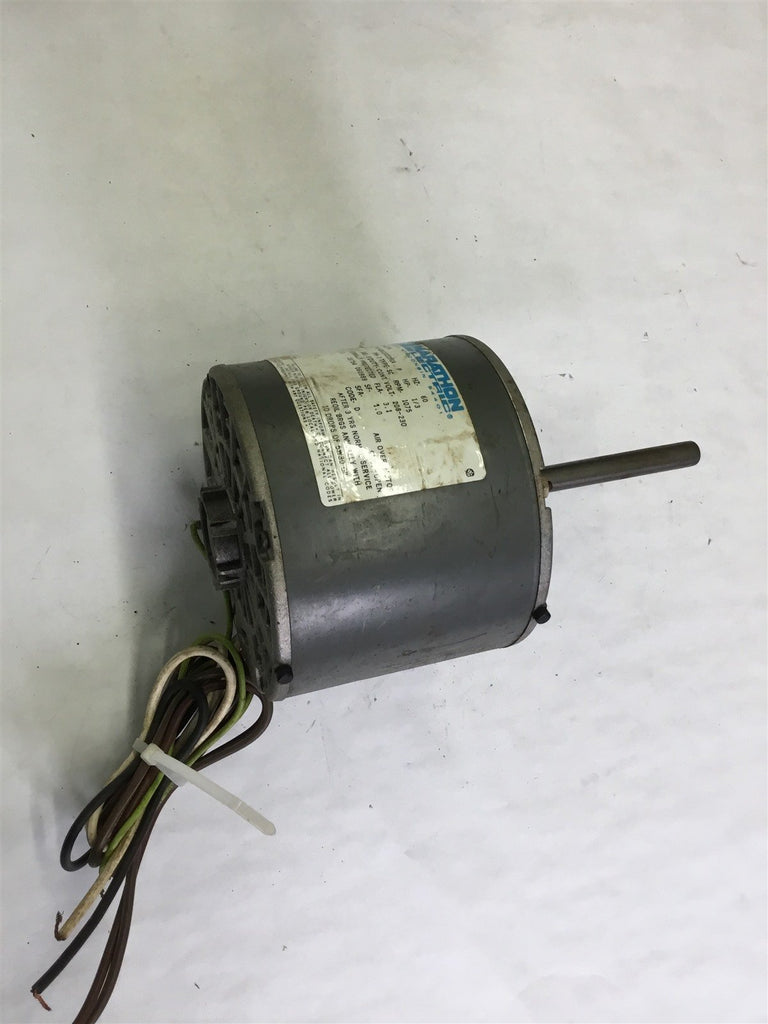 MARATHON NO-X276 1/3 HP HVAC MOTOR 1075 RPM, 208-230 VOLTS, SINGLE PHASE