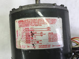 MAGNETEK HE3H701K 1/3 HP HVAC MOTOR 208/230 V, 1075 RPM, SINGLE PHASE