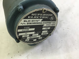 SUPERIOR ELECTRIC SS250B STEPPING MOTOR, 72 RPM, 120 VOLTS, 0.6A, 250 OZ IN