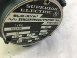 SUPERIOR ELECTRIC SS250B STEPPING MOTOR, 72 RPM, 120 VOLTS, 0.6A, 250 OZ IN