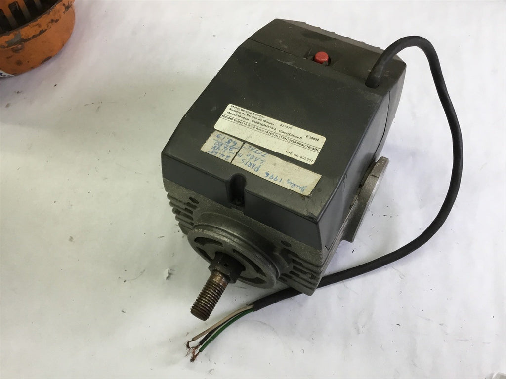 C48BXGMJ579-A 120/240 VOLTS SINGLE PHASE 3450 RPM 12.0/6.0 AMPS