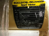 BALDOR 3 HP AC MOTOR 208-230/460 VOLTS, 1760 RPM, 4P, 182TC FRAME 3 PHASE 60 HZ