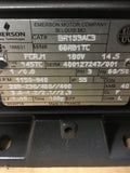 EMERSON BR1S3AC3 1 HP 1150 RPM 208-230/460 VOLT, BRAKE MOTOR 145TC FR