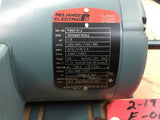 RELIANCE P56X1513AC 1.5 HP MOTOR 230/460 VOLTS, 3450 RPM, 2P, 56 FRAME, 3 PHASE