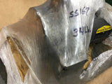 BALDOR 34F215X770 1 HP AC MOTOR 208-240 VOLTS, 3450 RPM, 2P, 56C FRAME