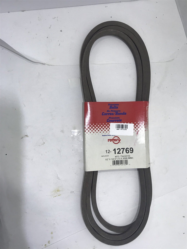 ROTARY BELT 12-12769 REPLACES MTD 754-04153
