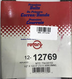 ROTARY BELT 12-12769 REPLACES MTD 754-04153