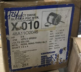 Marathon Electric 48A1702005 X010 Direct Drive Blower PSC Motor #1B-1379-G13