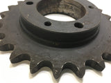 MARTIN 100E24 SPROCKET 100 CHAIN 24 TEETH, USES E BUSING