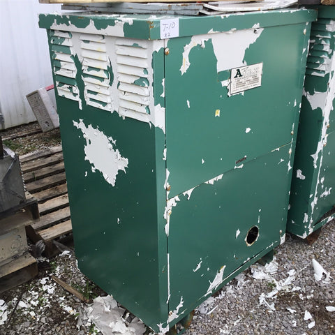 AJAX 150 KVA TRANSFORMER 480 PRI, 120/208 SEC 3 PHASE