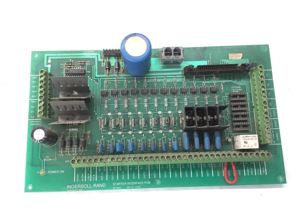 INGERSOLL RAND STARTER INTERFACE PCB 39176243