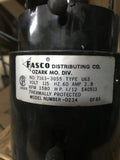 Fasco D234 7163-3055 Self Cooled Motor 1/15HP 115V 1550