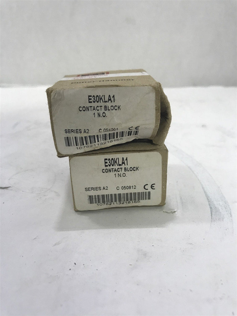 CUTLER HAMMER E30KLA1 CONTACT BOX SERIES A2