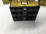 LOT OF 4-- BUSS BM6033B FUS BLOCKS 30 AMP 600 VOLTS