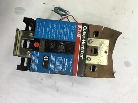 EATON CUTLER-HAMMER FH360125A 600 VOLT 3 POL CIRCUIT BREAKER 125 AMP