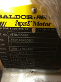 BALDOR VENM3546T 1 HP AC MOTOR 208-230/460 VOLTS, 1740 RPM, 4P, 143TC FRAME