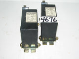 LOT OF 2  MITSUBISHI CURRENT TRANSFORMERS  -  TYPE CW-15LM - 1150V  - 50/60 HZ