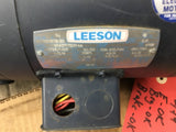 LEESON 121678.00 1 HP AC BRAKE MOTOR 208-230/460 VOLTS, 1800 RPM, 4P,