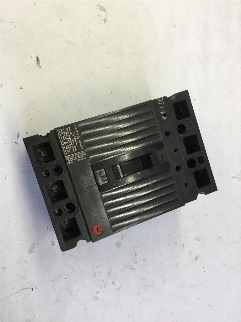 GE TED134050 50 AMP GECIRCUIT BREAKER 480 VAC