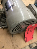 M-22 1/3 HP 3 PHASE INDUCTION MOTOR 220 VOLTS, 1720 RPM, 4P, 60 HZ