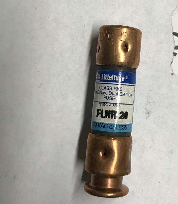 NEW NO BOX LITTLE FUSE FUSE FLNR 20 LOT OF 3