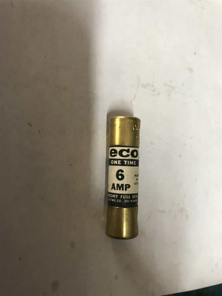 ECO 6 AMP FUSES LOT OF 4