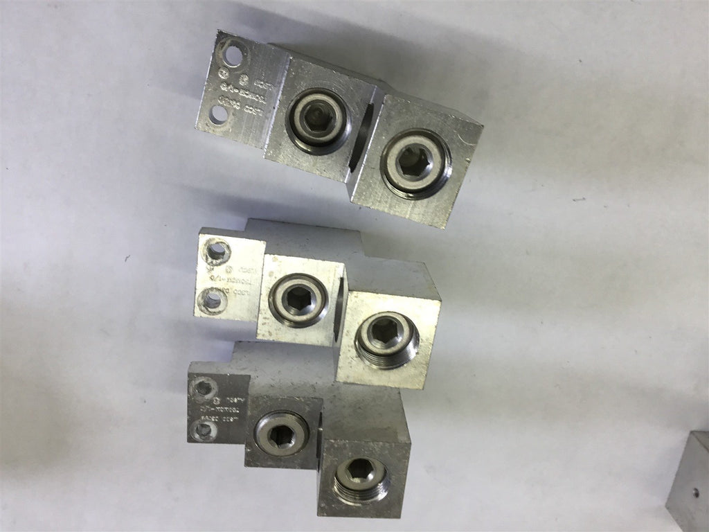 LOT OF 3-- ILSCO 750MCM-1/0 LUGS