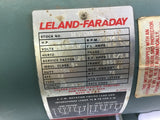 LELAND-FARADAY M2614A 3/4 HP AC MOTOR 115/230 V, 3250 RPM, 2P, SINGLE PHASE 56