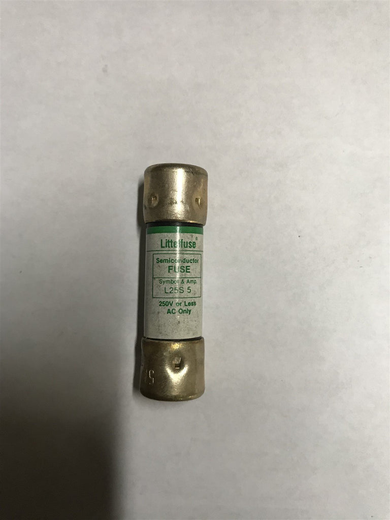 LITTELFUSE L25S 5 FUSES LOT OF 7