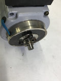 NISSEI CORP 4Y262733001 40 WATT 4P 100:1 RATIO 3 PHASE 220 V, 0.26A 1550 RPM