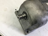 MITSHUBISHI 0.4 KW 4P 3 PHASE GEARED MOTOR GM-SB 1:10 GEAR RATIO 200 VOLT