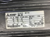 MITSHUBISHI 0.4 KW 4P 3 PHASE GEARED MOTOR GM-SB 1:10 GEAR RATIO 200 VOLT