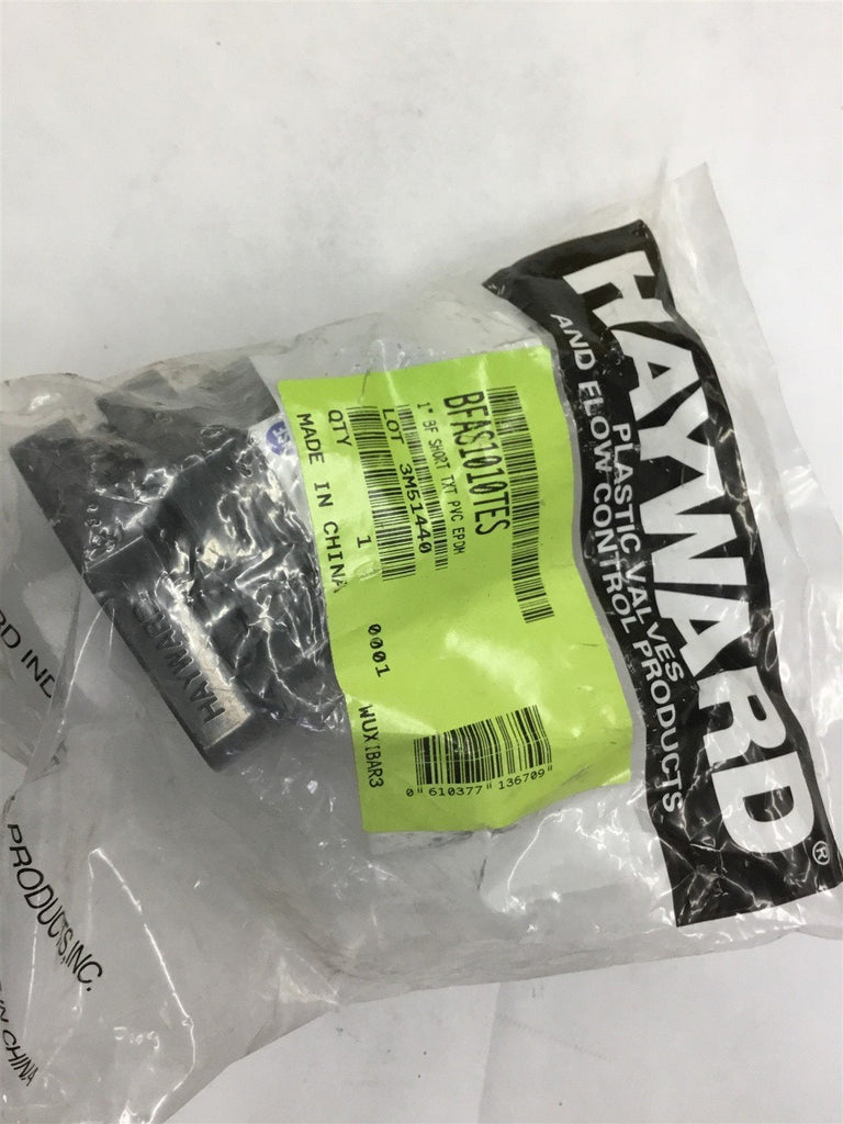 HAYWARD BFAS1010TES 1" BF SHORT TXT PVC EPDM