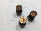 LOT OF 3-- BLACKBURN 10H 1/0 STR 4-1/0 SPLIT BOLT CONNECTORS