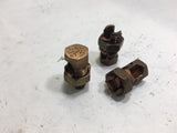 LOT OF 3-- BLACKBURN 10H 1/0 STR 4-1/0 SPLIT BOLT CONNECTORS