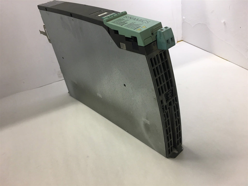 SIEMENS 6SL3130-6AE21-0AB0 SMART LINE MODULE INPUT: 3AC 380-480 V OUTPUT 600 VDC