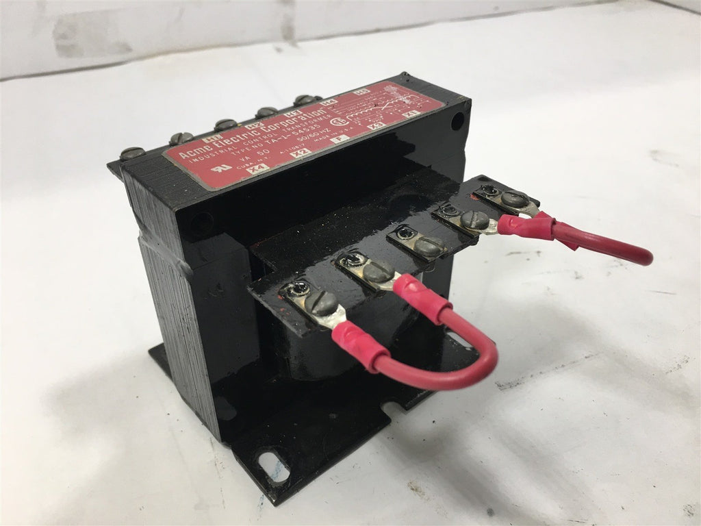 ACME TA-1-54535 50 VA CONTROL TRANSFORMER 380 440 550 600 PRI, 230 115 SEC VOLTS