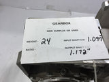 BONGFIGLIOLI W 75 U D30 P100 B5 HOLLOW SHAFT GEAR REDUCER B3 MOUNTING 40:1 RATIO