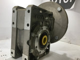 BONGFIGLIOLI W 75 U D30 P100 B5 HOLLOW SHAFT GEAR REDUCER B3 MOUNTING 40:1 RATIO